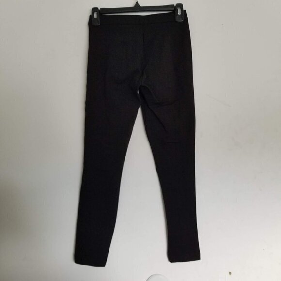 J.Crew Pixie Black Zipper Pocket Legging Pants 00S - Picture 5 of 14